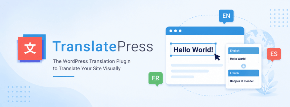 TranslatePress multilingual WordPress plugin homepage
